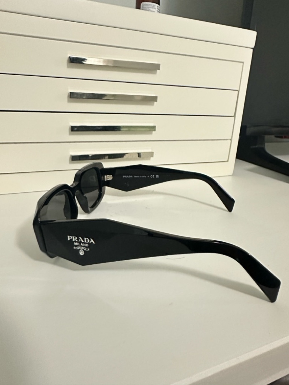 Prada Black Sunglasses - Picture 6 of 8